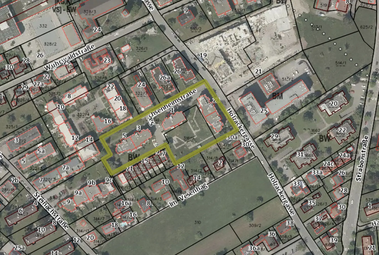 Adressenplan