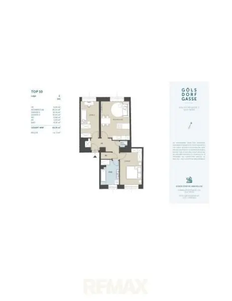 Grundriss Gölsdorfgasse Top 10