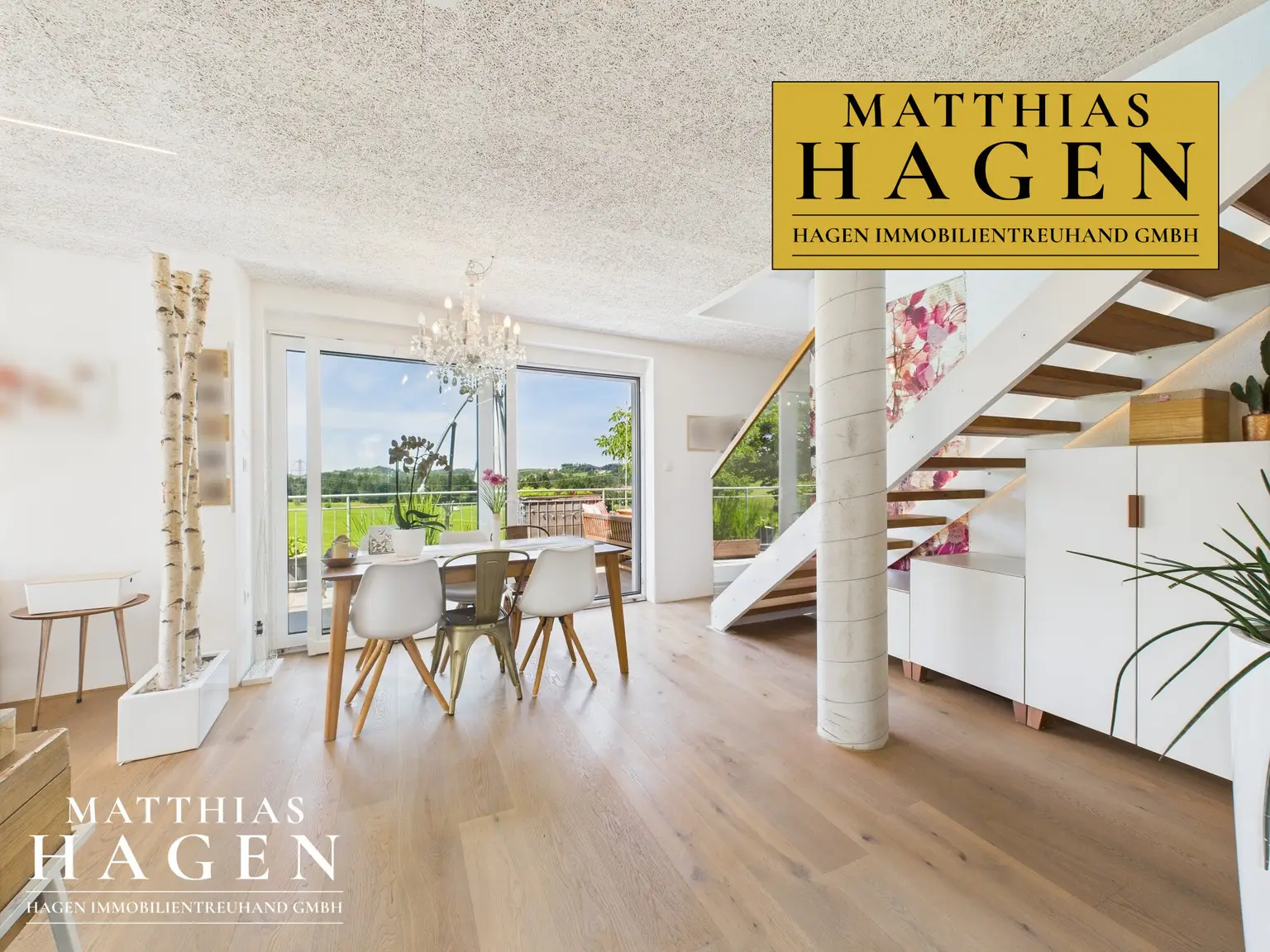 3-Zimmer-Maisonettewohnung mit zwei großen Terrassen und hoher Wohnqualität in Hohenweiler