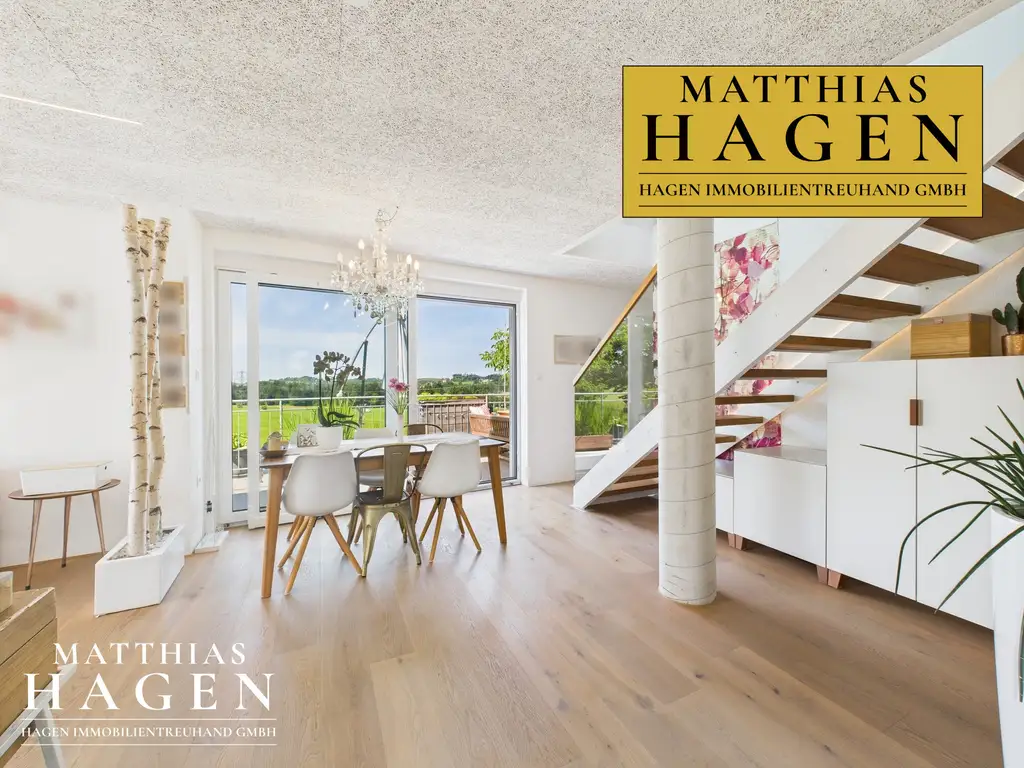 3-Zimmer-Maisonettewohnung mit zwei großen Terrassen und hoher Wohnqualität in Hohenweiler