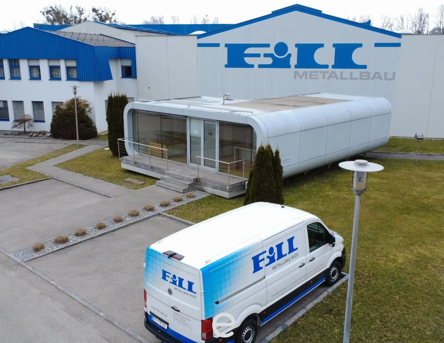 1.100 m² moderne Betriebsliegenschaft in Hohenzell bei Ried im Innskreis