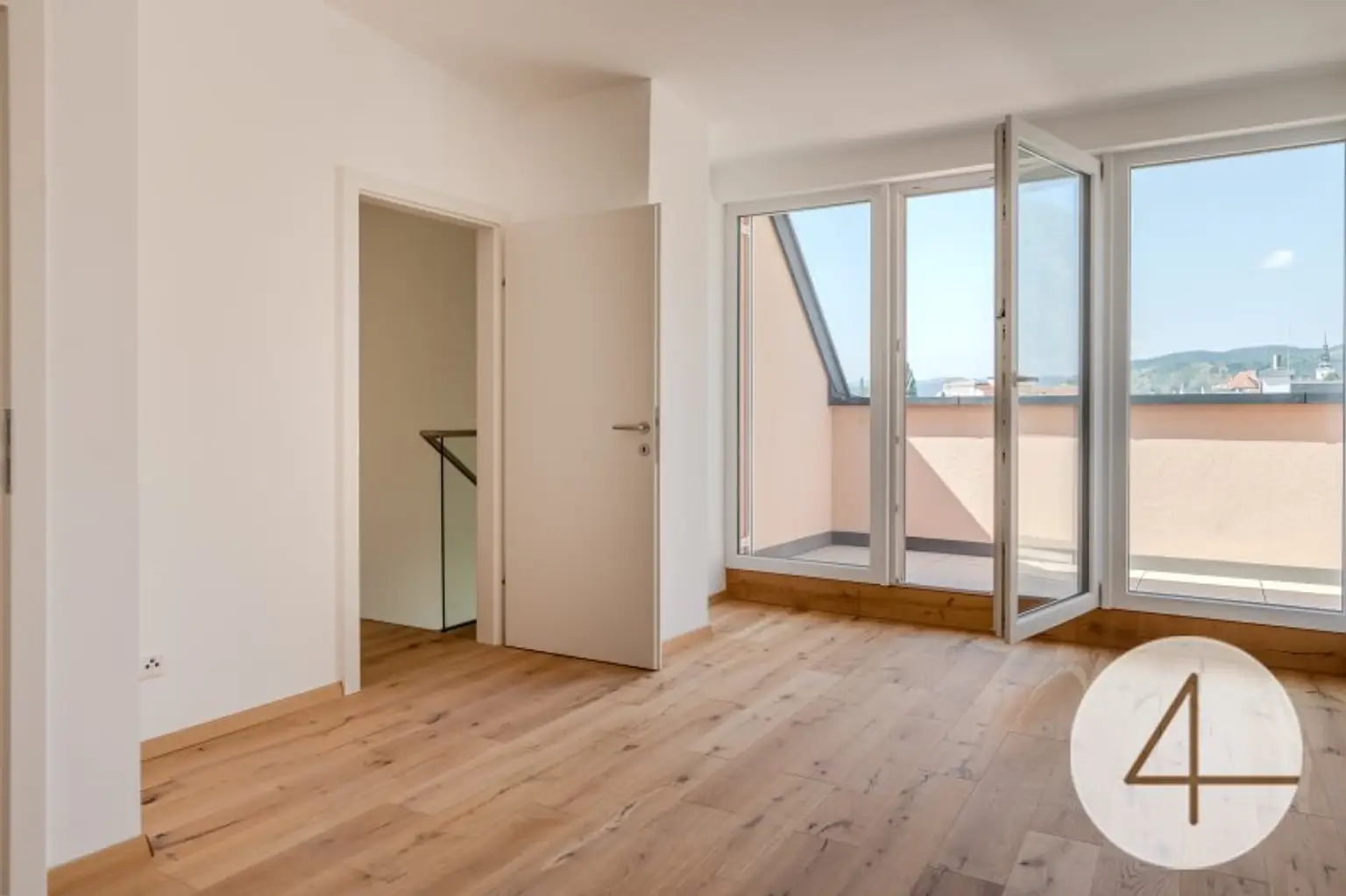 Moderne Neubau-Etagenwohnung mit Dachterrasse – befristet vermietet bis 31.01.2030