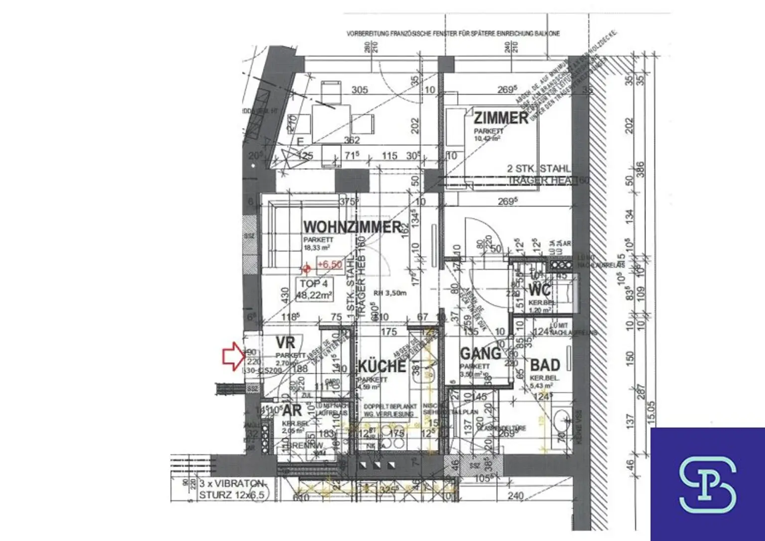 Provisionsfrei: Wunderschöner 48m² Neubau mit Lift und Einbauküche Näher Trazerberg - 1130 Wien