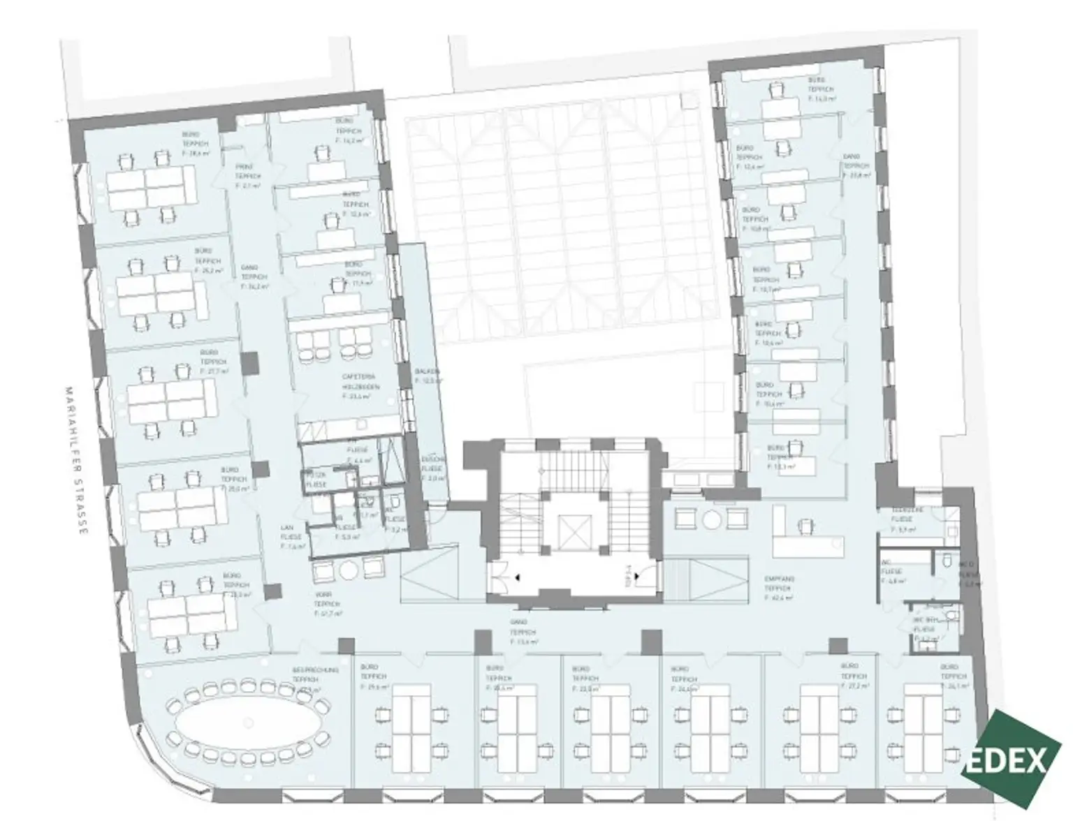 ERSTBEZUG | Hochwertiges Büro samt Freifläche auf der Mariahilfer Straße