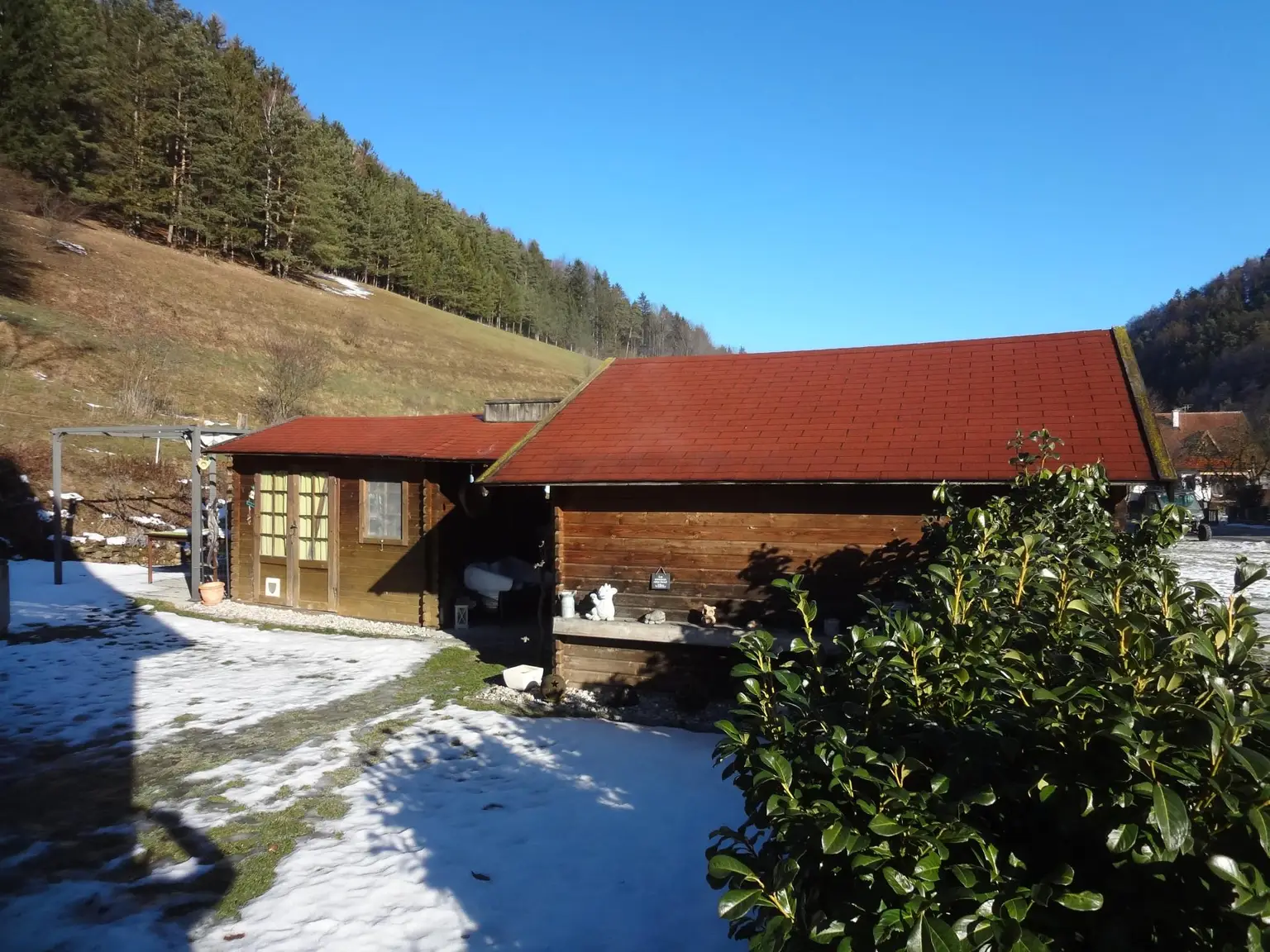 Sommerhütte, Schuppen