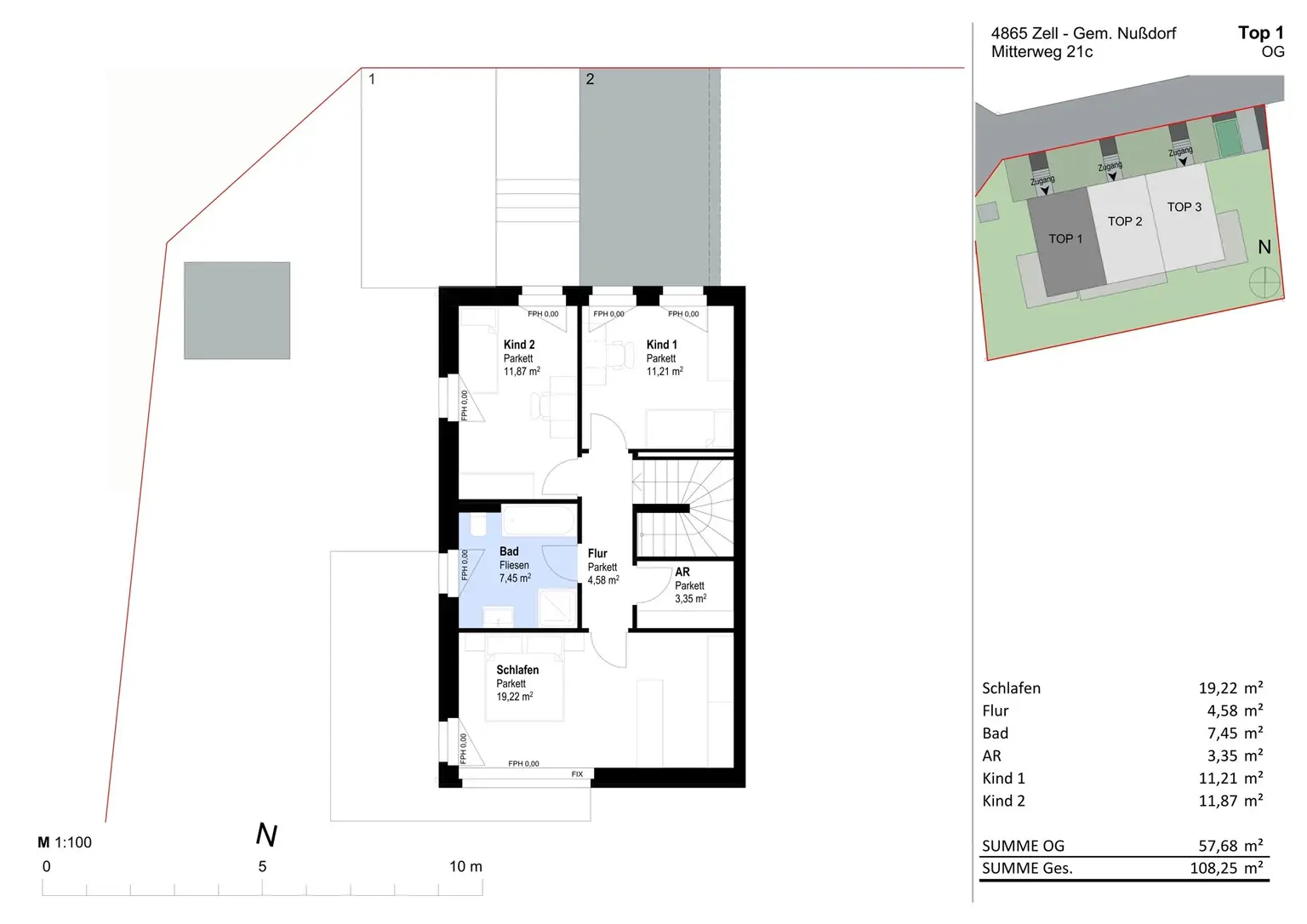 Verkaufsplan RH Top 1 OG 21c