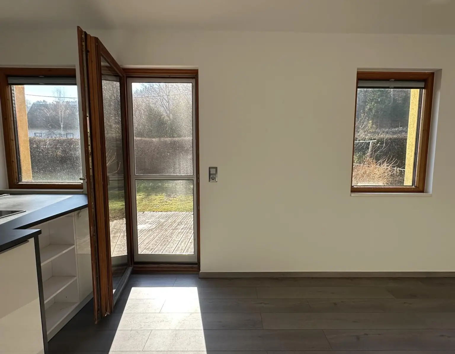 Wohnbereich mit Terrassenzugang