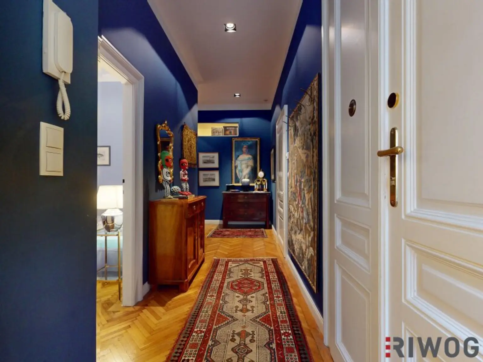 Wohnung mit touristischer Widmung nahe Schloss Schönbrunn | Prunkvolles 4-Zimmer Altbauapartment mit Loggia I 360° Rundgang