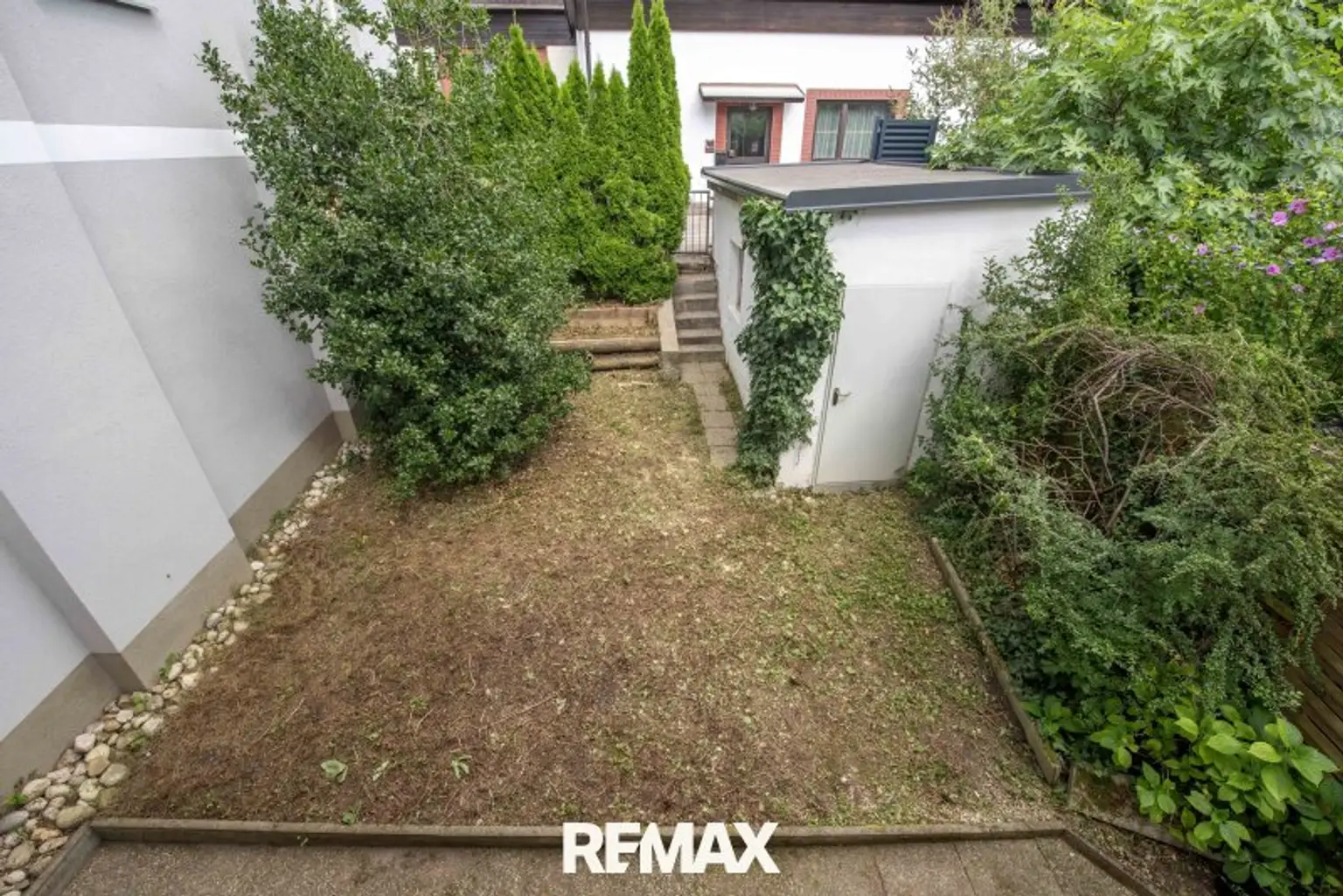 Garten Rückseite