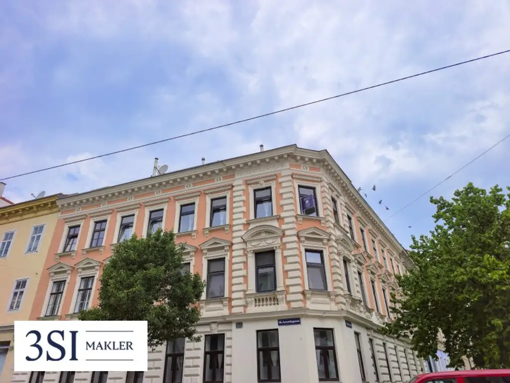 Baubewilligter Rohdachboden in begehrter Ottakringer Lage mit Parkblick