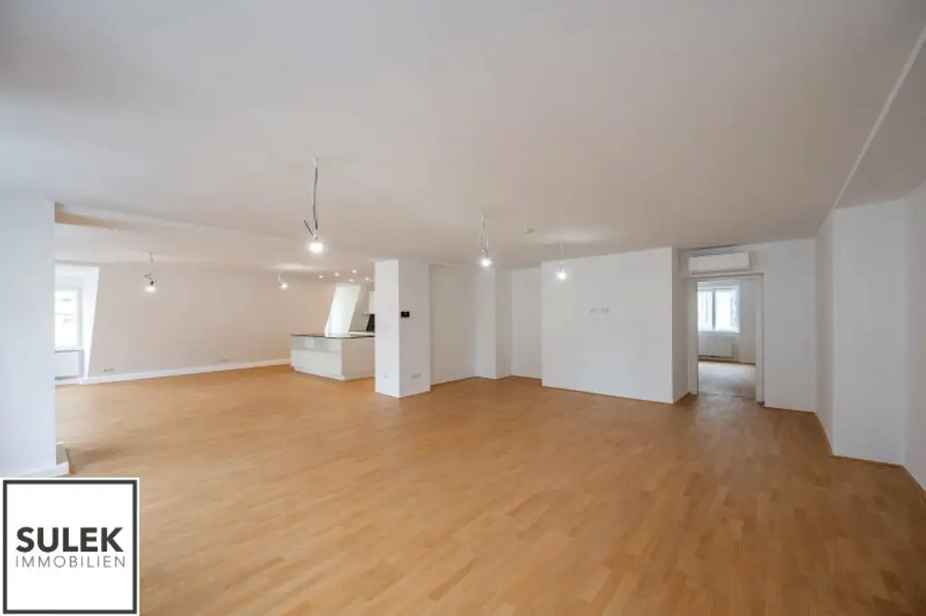 VIDEO-TOUR: traumhafte 3 Zimmer DG-Wohnung mit großem Wohnsalon in Bestlage * mit Blick zum Stephansdom *
