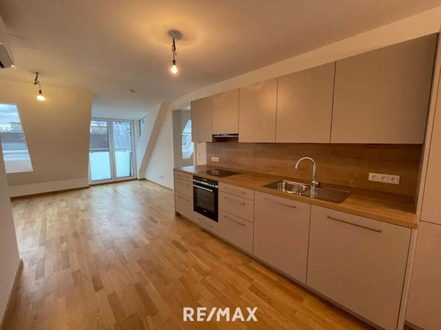 Blick Richtung Wohnbereich