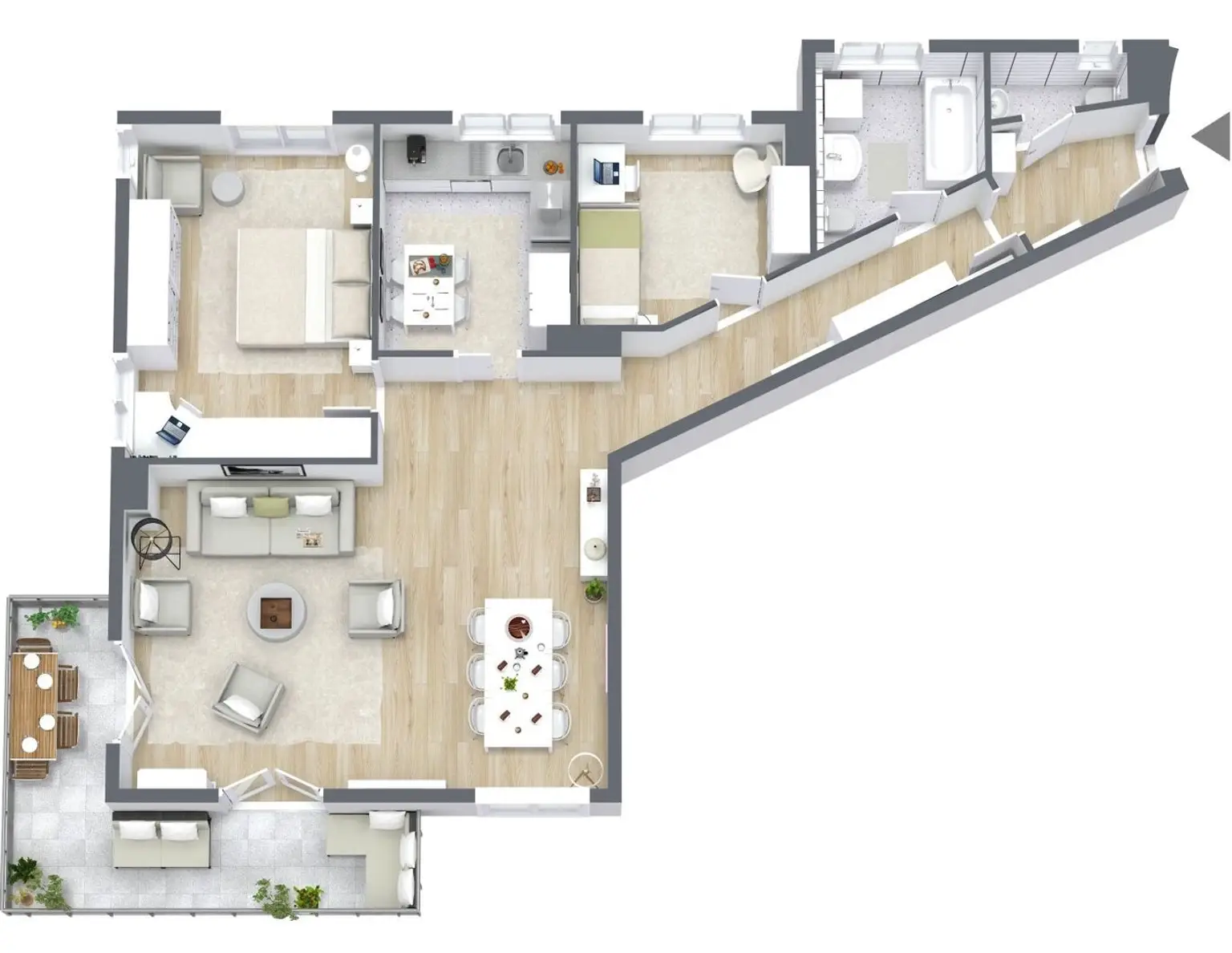 Nahe Türkenschanzpark I Balkon I Garage I 3 Zimmer I Grün & Fernblick