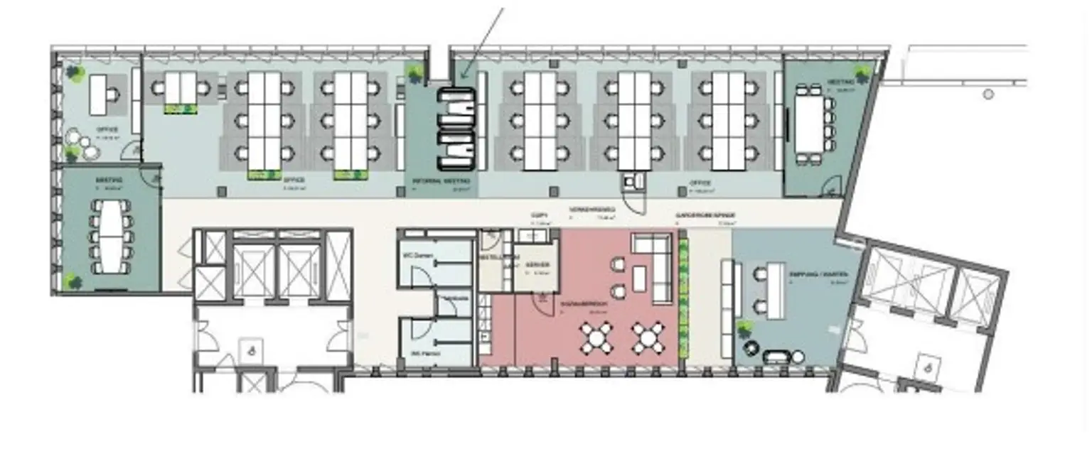 1030 Wien, Erdberger Lände 26 VIE 1. Stock 520 m²