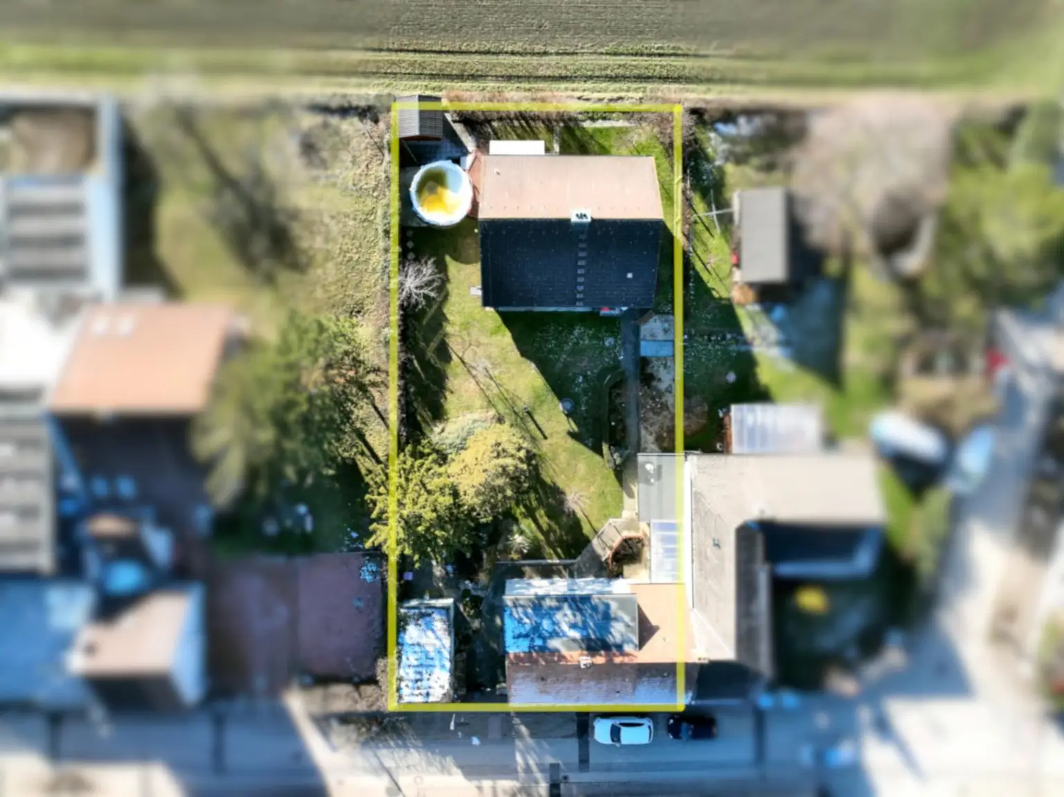 Grundstück Luftbild