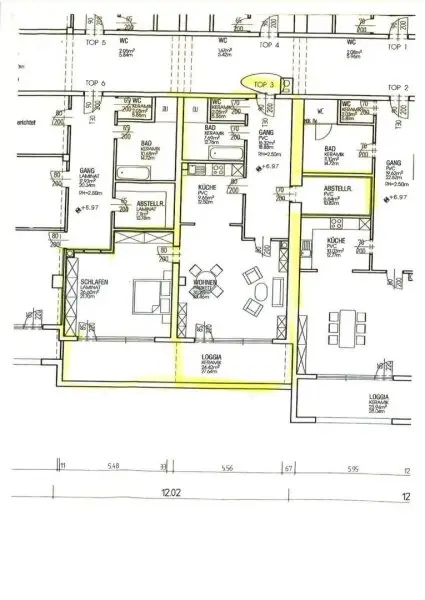 "BERGHEIM - Große helle 2,5 Zimmer Wohnung mit Loggia nähe Lokalbahnhaltestelle"