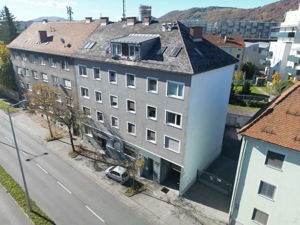 Graz/Lend, Für Anleger oder Eigennutzer!!! 2 Zimmer + Küche mit Balkon ++Videorundgang++