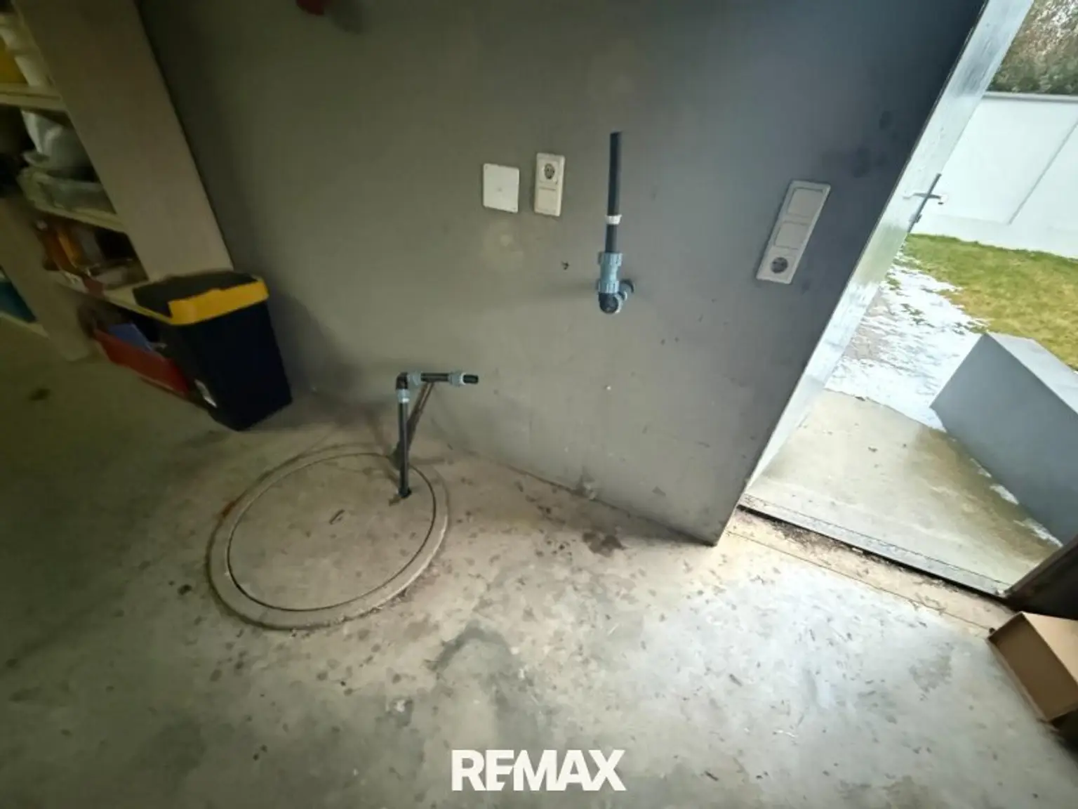Brunnen in der Garage