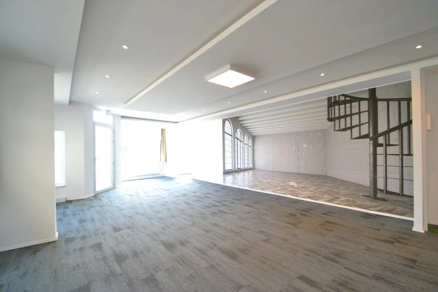 Raum mit Potenzial zum Abteilen