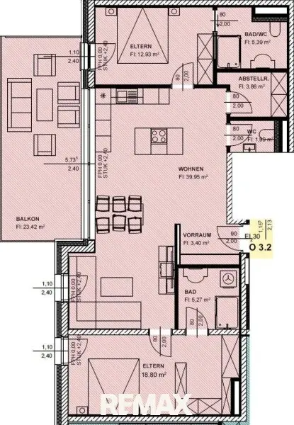Grundriss Haus O Top 3.2