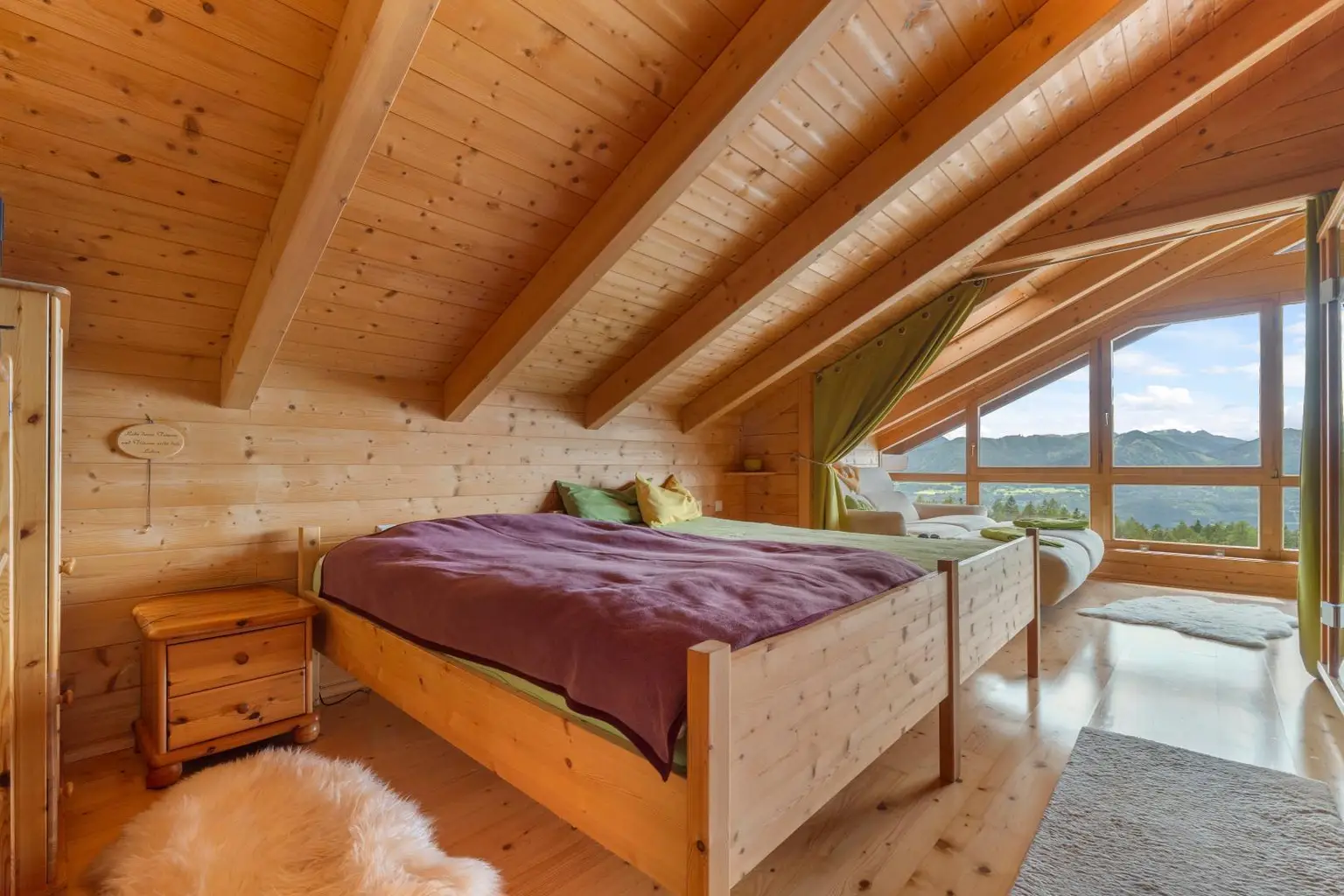 Schlafzimmer mit Traumblick