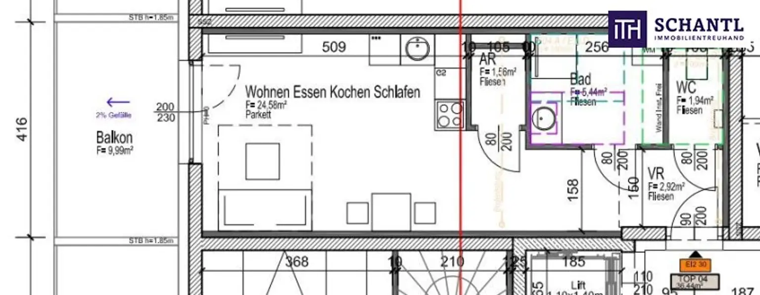 GARCONNIERE -  IDEAL für SINGLES und NATURLIEBHABER - Garantierte Fertigstellung September 2027 - PROVISIONSFREI!!!