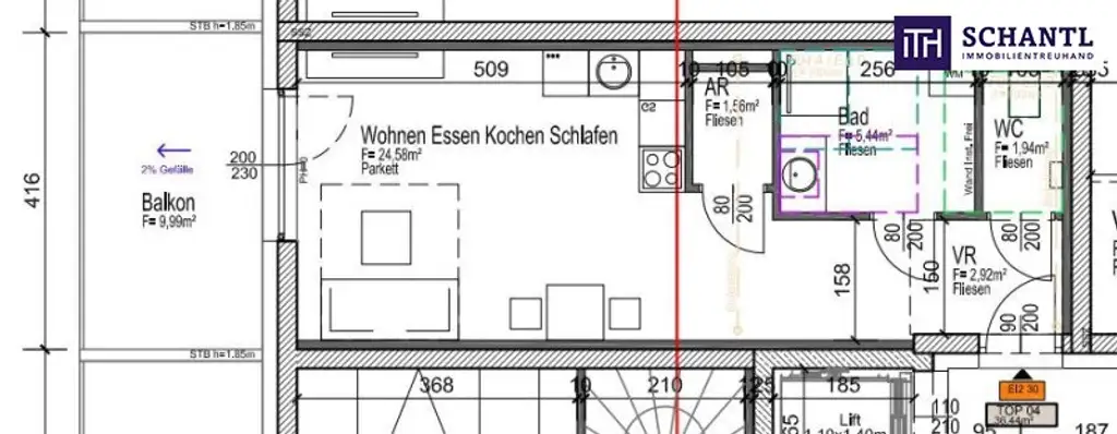 GARCONNIERE -  IDEAL für SINGLES und NATURLIEBHABER - Garantierte Fertigstellung September 2027 - PROVISIONSFREI!!!