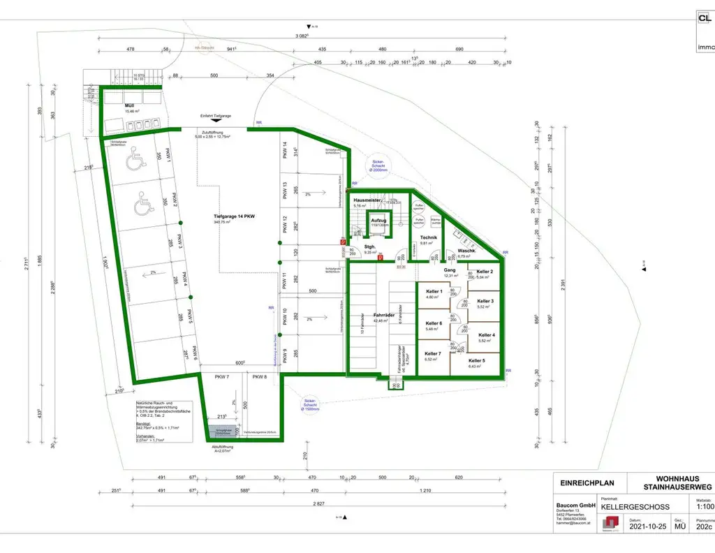 Bauträgerprojekt Ebenau für 7 Wohneinheiten