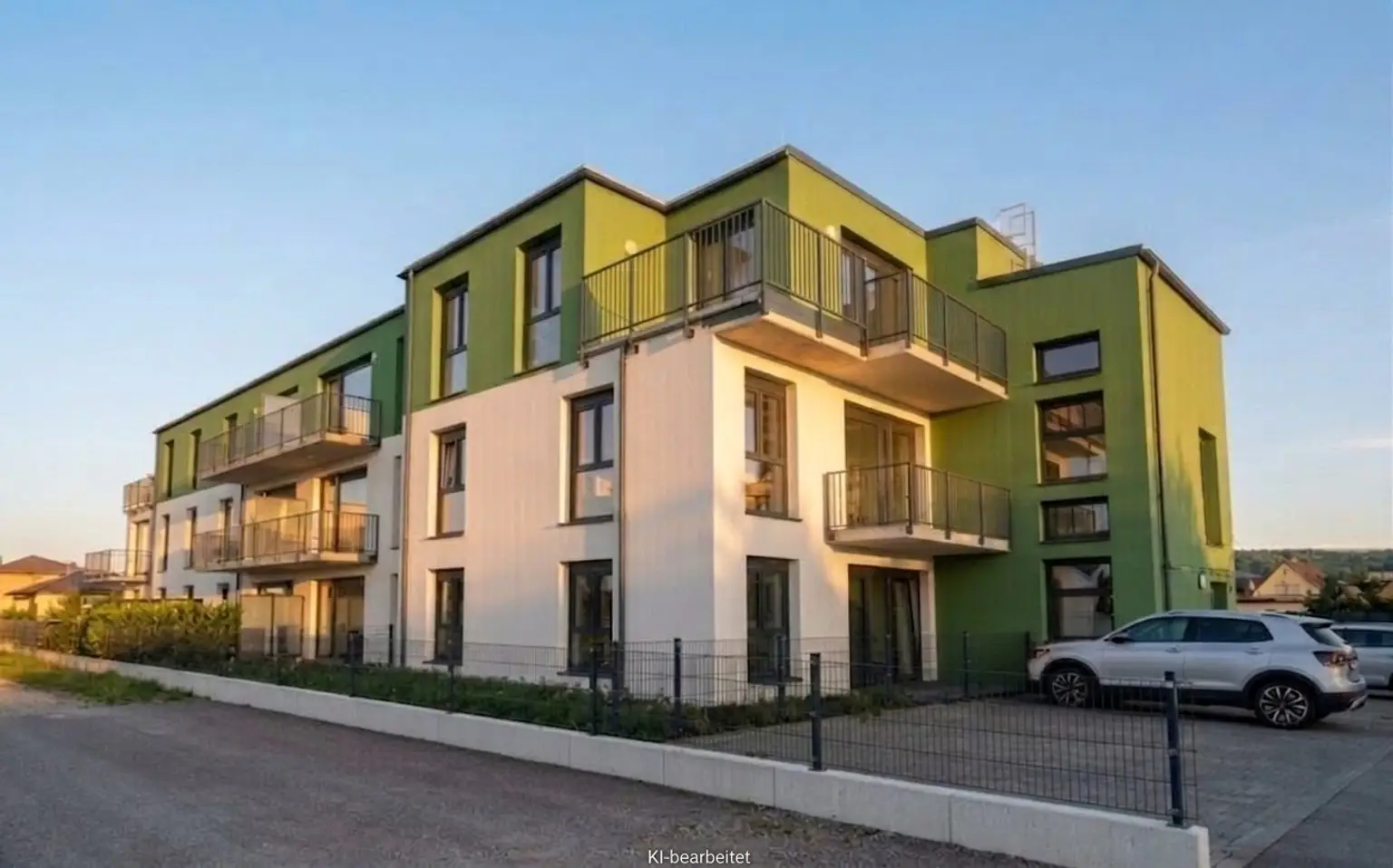 Neubau: Traumhafte ca. 54 m² Wohnung mit Balkon