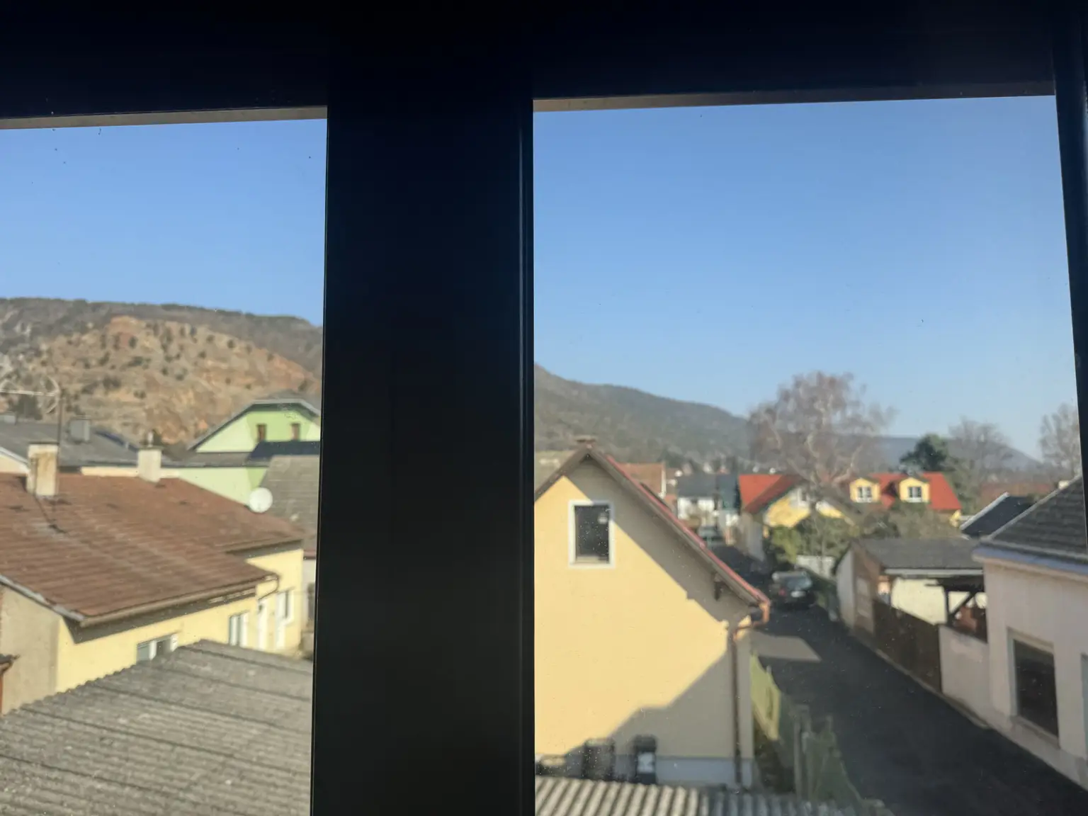 Blick auf den Marmorsteinbruch