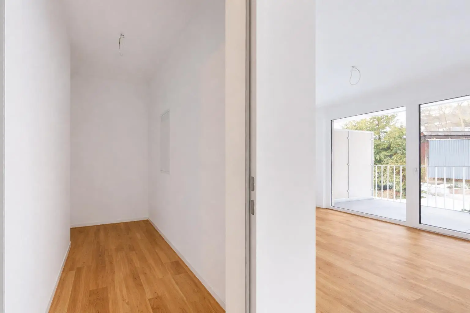 Wohnung - Abstellraum-Wohnbereich Visualisierung