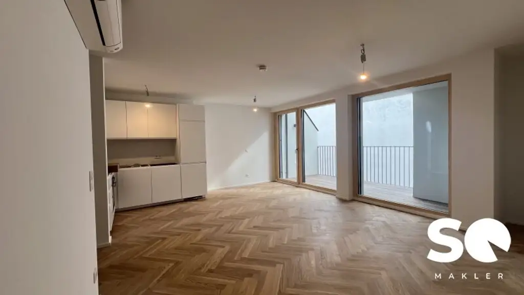 # SQ - EXKLUSIVE DACHGESCHOSSWOHNUNG IN 1030 WIEN - SEIDLGASSE - 2 ZIMMER und TERRASSE - TOP 13
