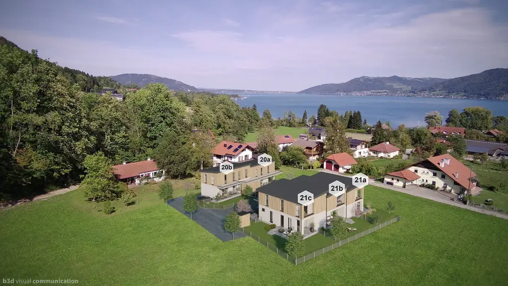 Exklusive Doppel- und Reihenhäuser in Nußdorf-Zell am Attersee