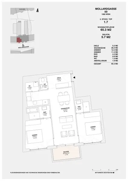 ++PROJEKT MOLLARD 50++ stilvolle 2-4-Zimmer-Wohnungen mitten im Herzen der Stadt