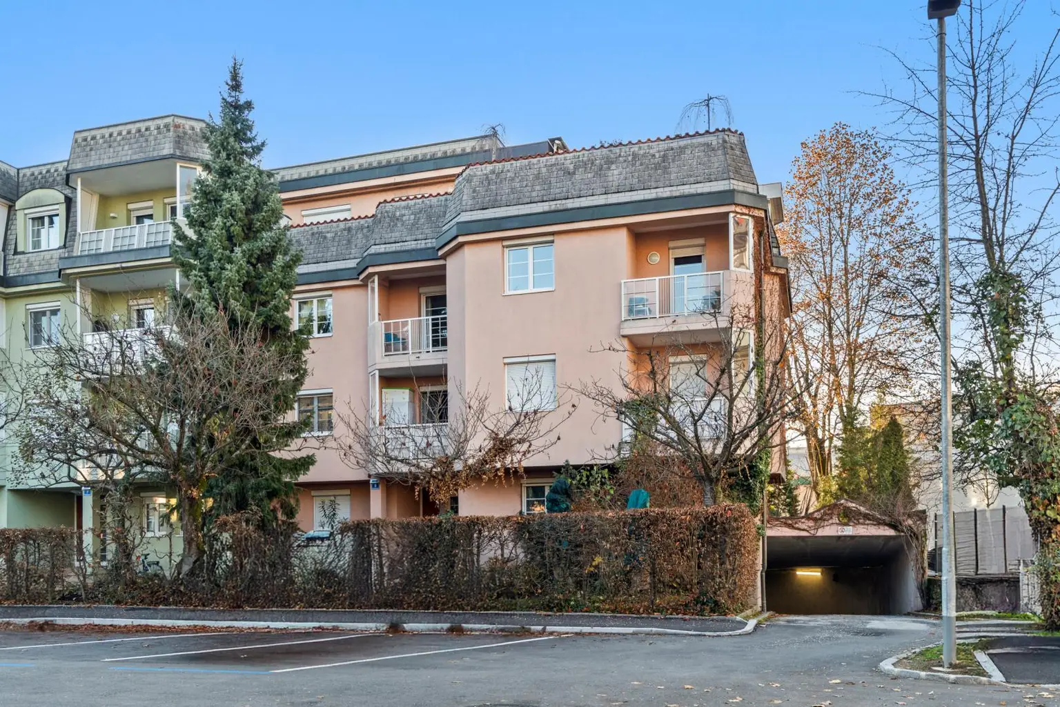 Außenansicht Wohnanlage