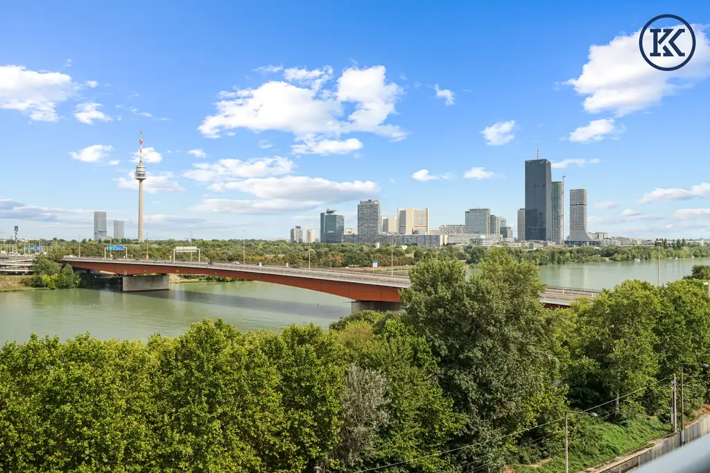 2 Zimmerwohnungen mit großer Terrasse im 8. Stockwerk!