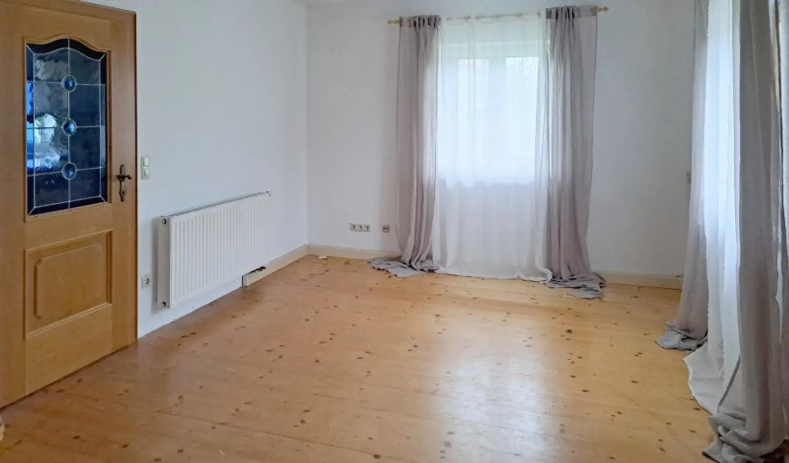 Eine Wohnung mit Garten, zwischen Strobl und Bad Ischl.