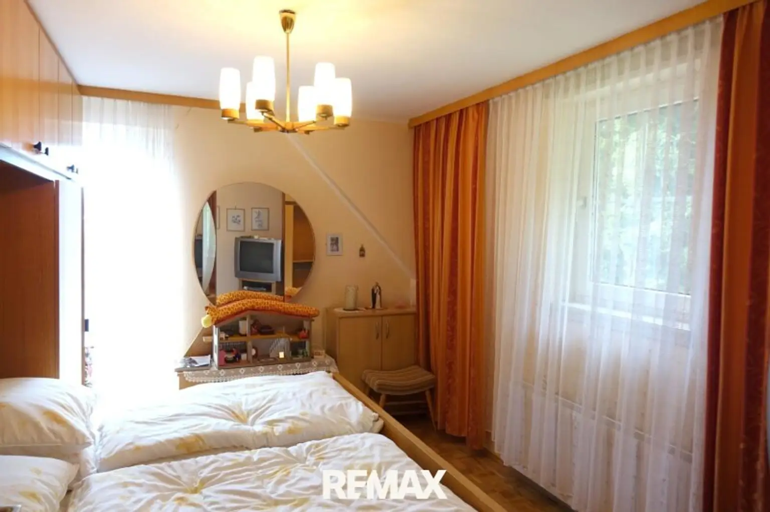 eines der Schlafzimmer