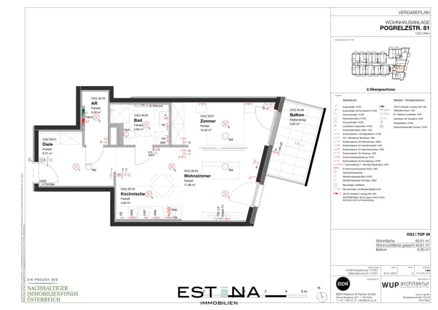 Wohnung perfekt für Pärchen mit Freifläche - Nähe Kagraner Platz