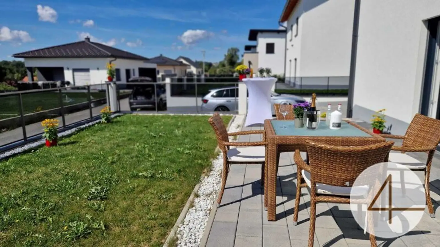 Romantische Abende bei Kerzenschein, Lagerfeuer im Garten, 141m2 Nutzfläche + Doppel Garage 35 m2