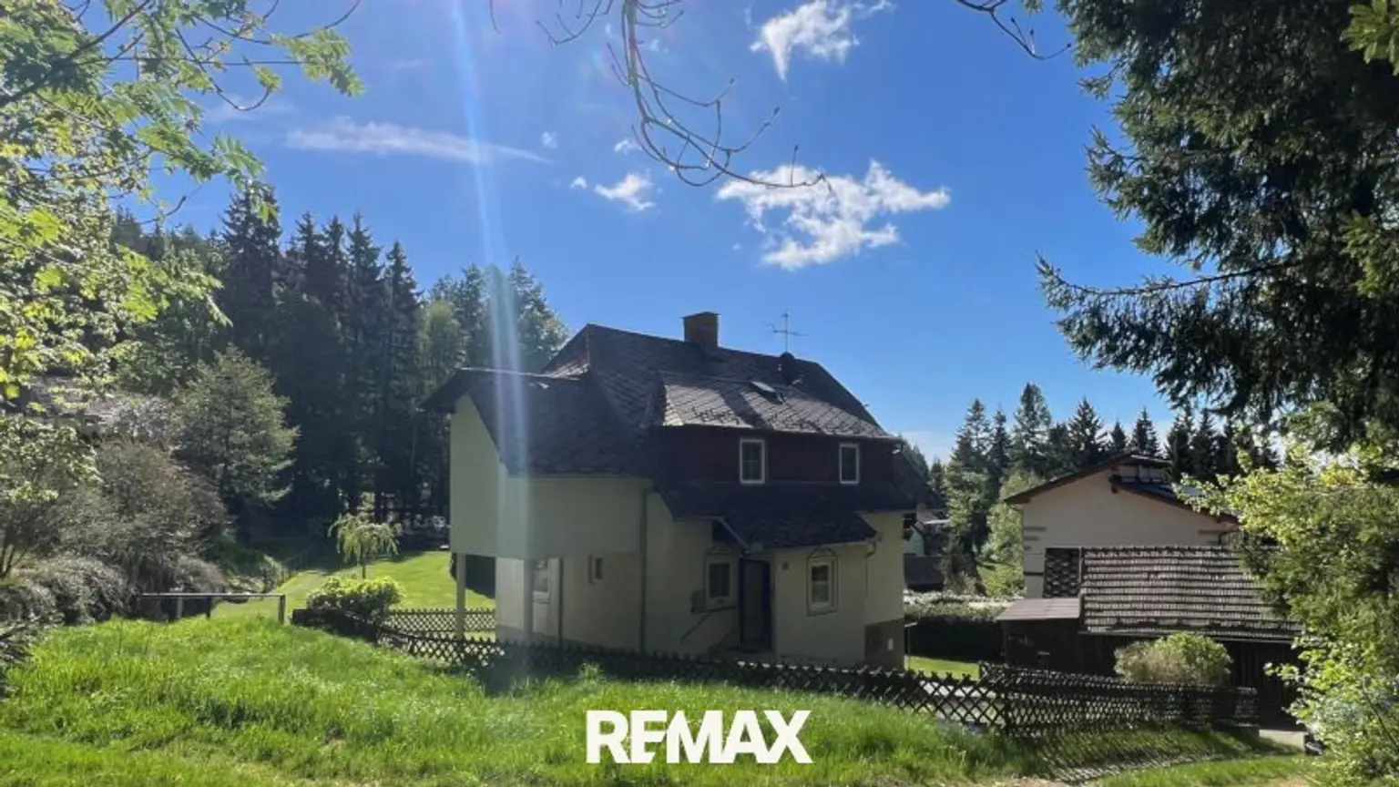 Ansicht des Hauses