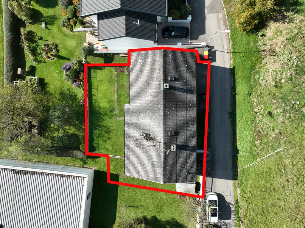 Haus mit 2 Einheiten und Donaublick