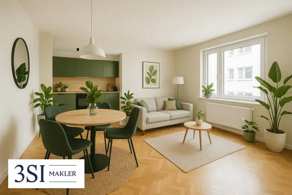 2-Zimmer-Wohnung – zentral & charmant