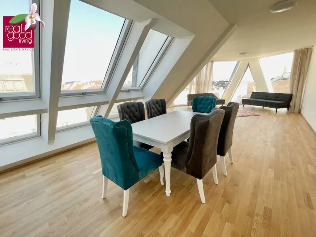 Dachterrassenapartment in einem repräsentativen Gründerzeithaus!