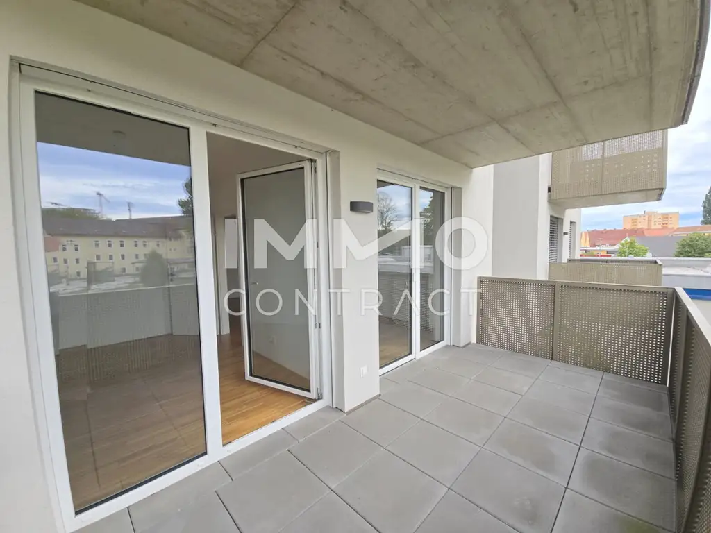 CITY SUITES GRAZ:  2 Zimmer-Wohnung in zentraler Innenhoflage Lage mit Balkon - Karlauerstraße 16 - Top B 18