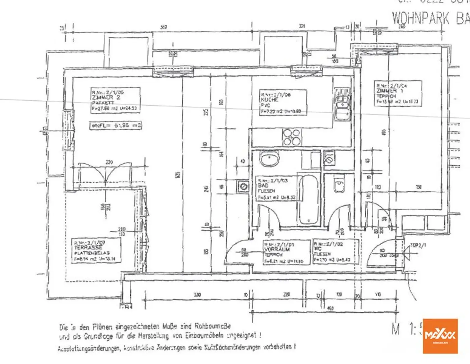 Moderne 2-Zimmer-Wohnung  – ideal für Singles, Paare & Anleger !