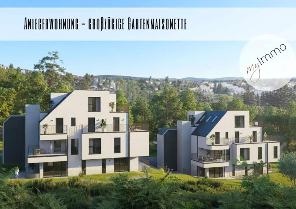 ANLEGERWOHNUNG - großzügige Gartenmaisonette