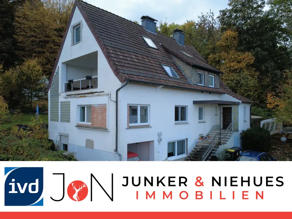 Wohnträume im Mehrfamilienhaus mit Weitblick über Bielefeld