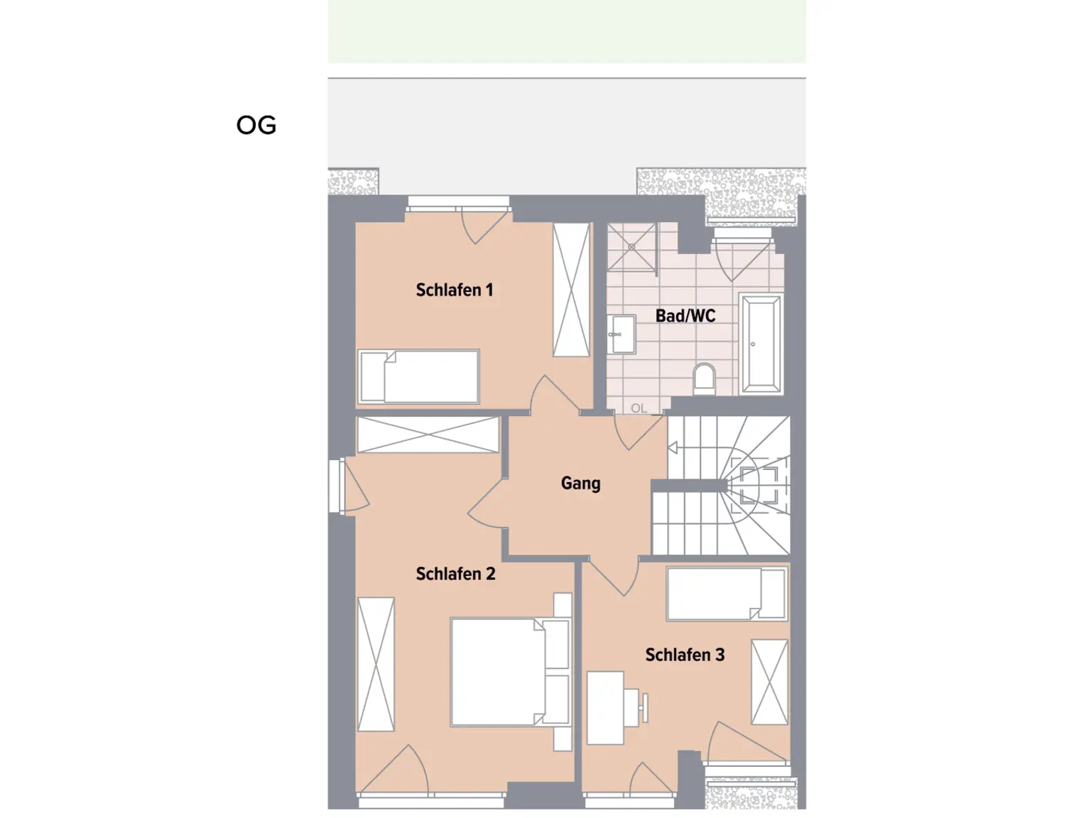 Baubeginn Erfolgt! Moderne Wohnanlage mit nur 5 Doppelhäusern und eigener Tiefgarage! Neubau-Doppelhaushälfte in Unterpremstätten!