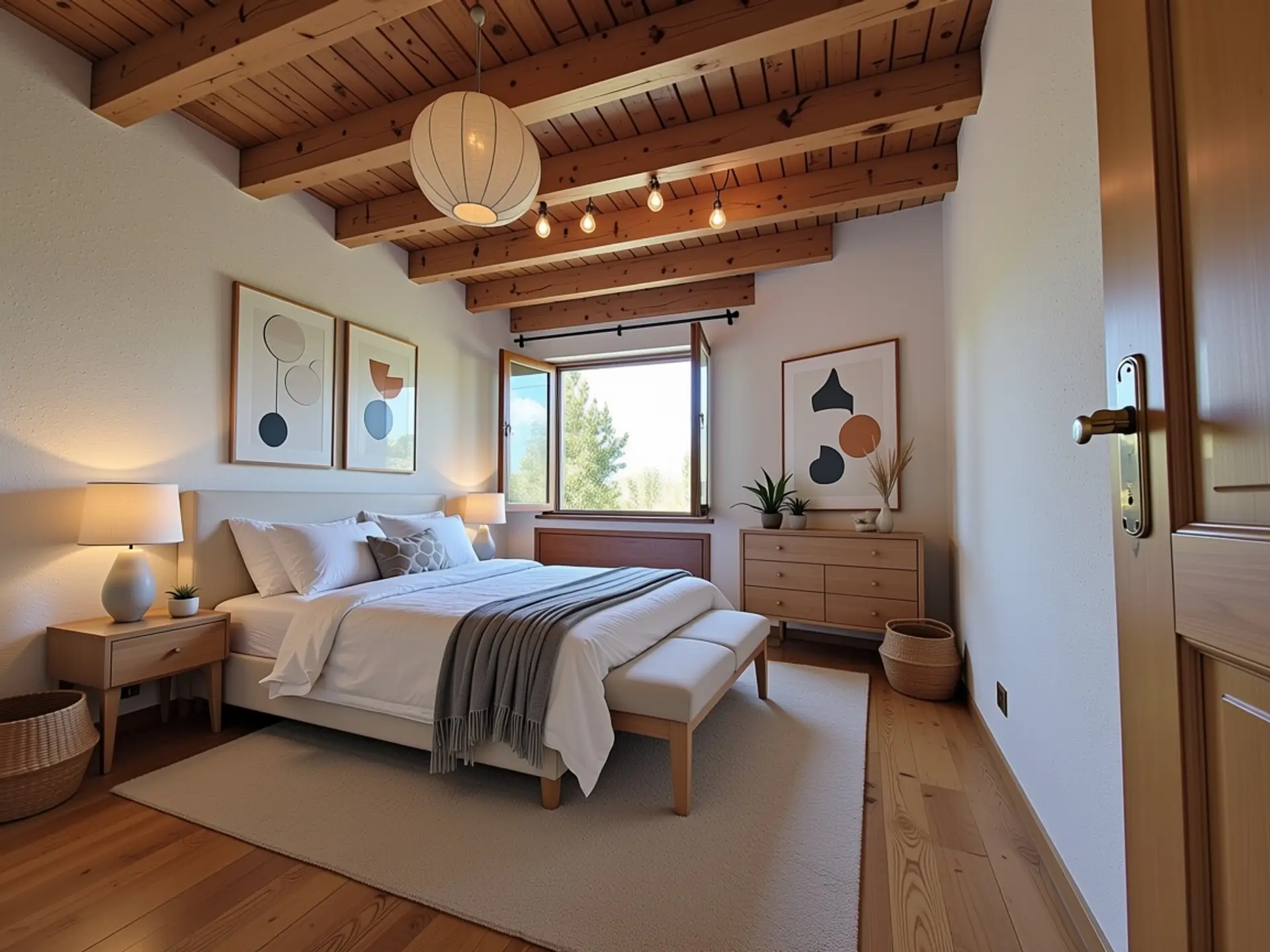 Beispieleinrichtung Zimmer rechts 1. OG